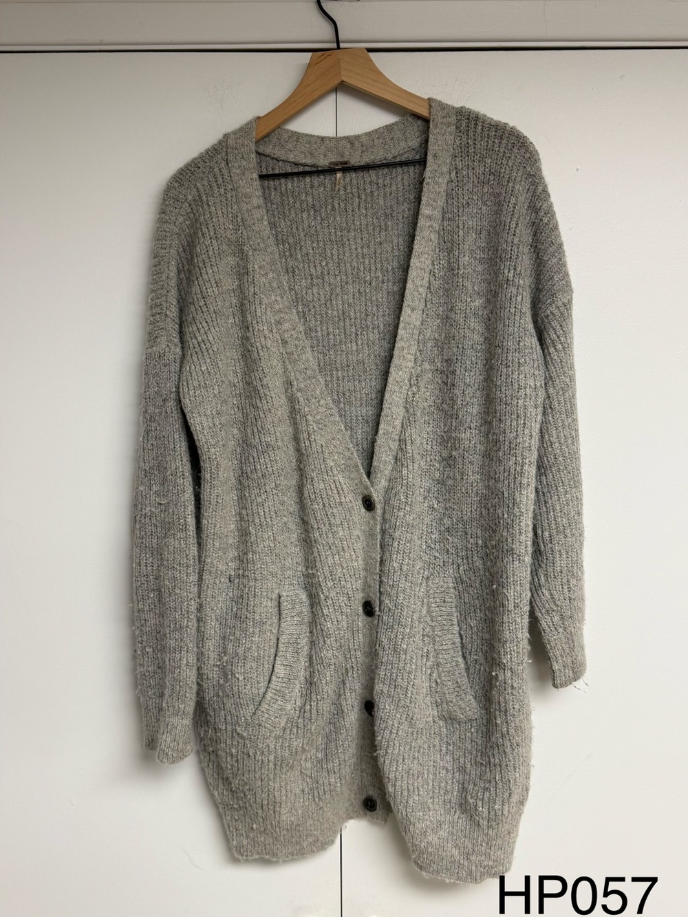 Free People Cloudy Day Cardigan Gray Size L